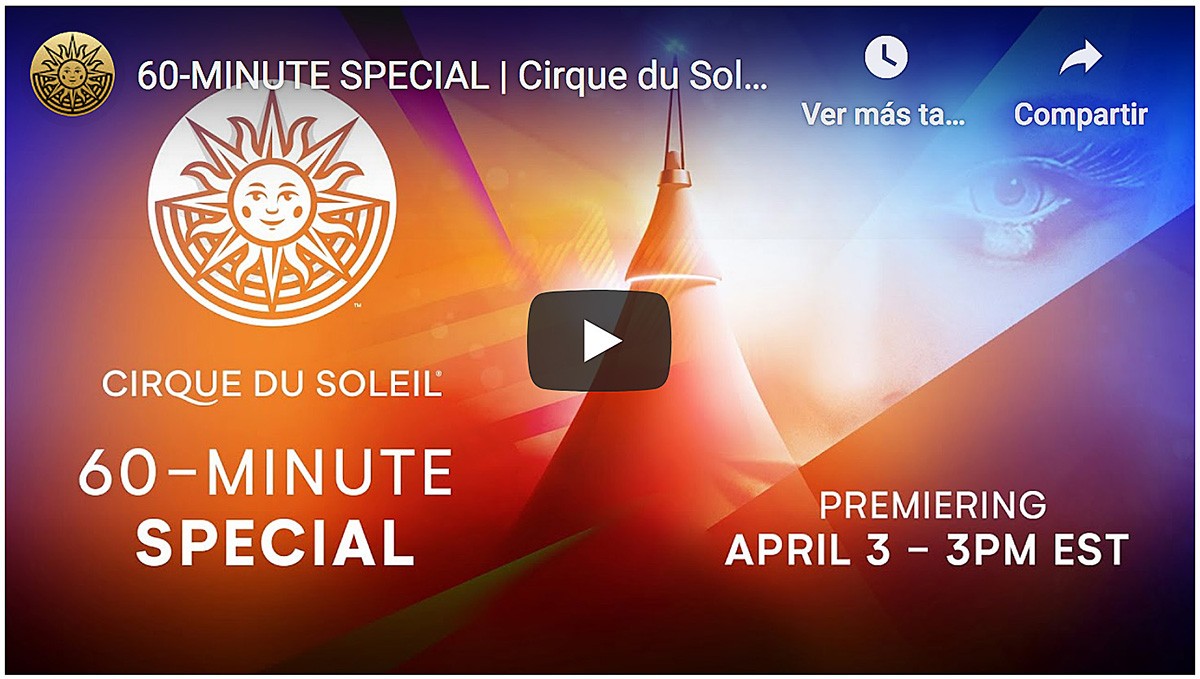 El Circo del Sol vuelve dispuesto a colarse en tu casa