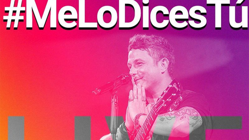 Alejandro Sanz se vuelca con #MeLoDicesTú