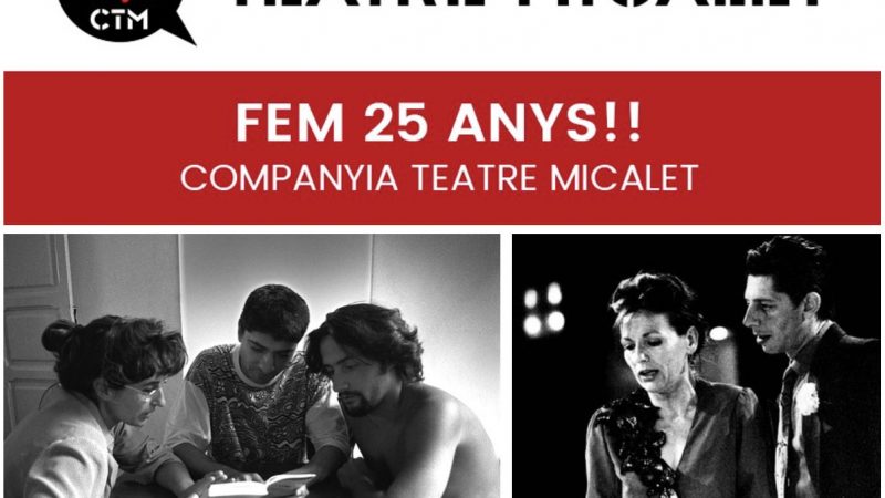 La Companyia Teatre Micalet celebra 25 años con un cumpleaños virtual