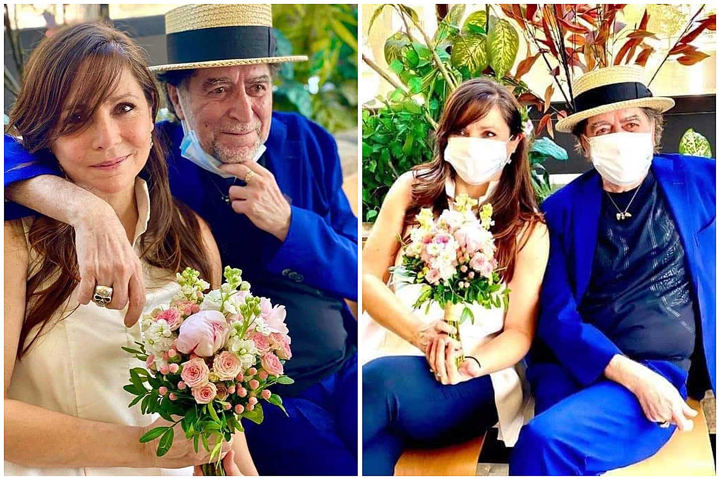 Joaquín Sabina se casa en la intimidad con Jimena Coronado