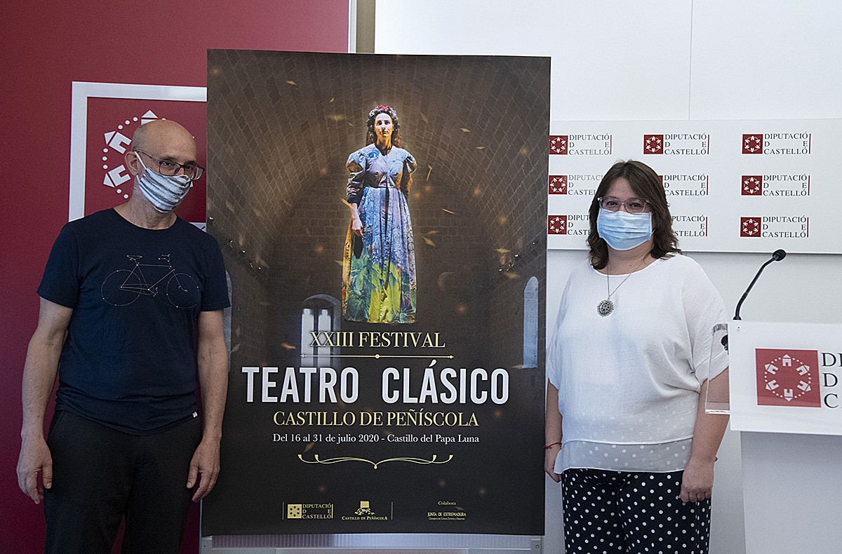 La Diputación presenta el XXIII Festival de Teatro Clásico de Peñíscola