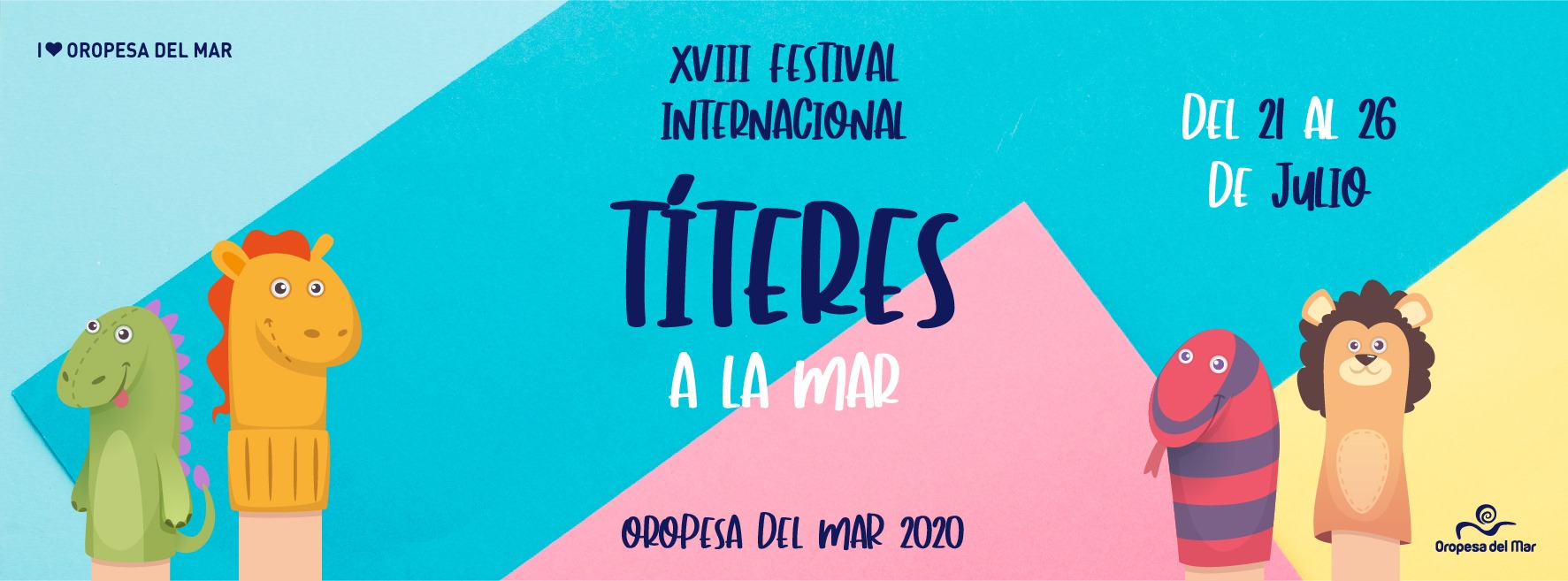 Oropesa prepara el XVIII FESTIVAL DE TÍTERES A LA MAR