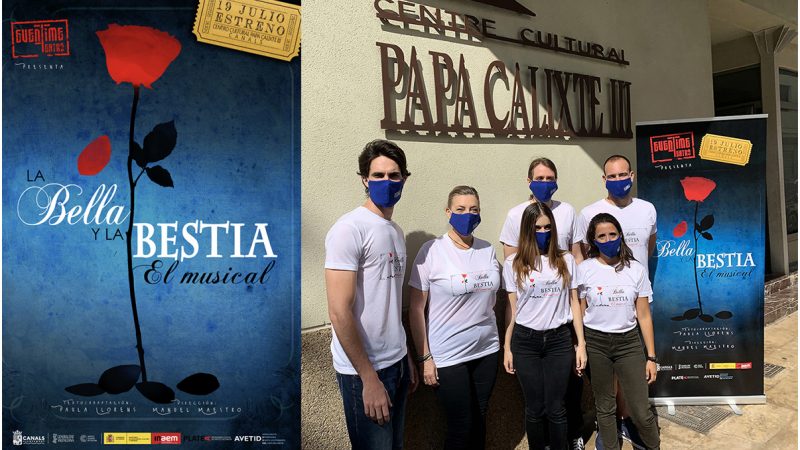 La productora valenciana Eventime Teatro presenta el musical familiar ‘La Bella y la Bestia’