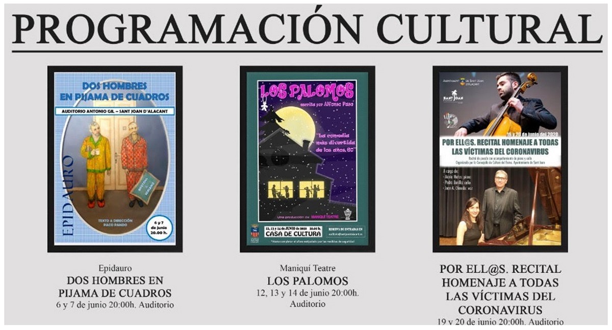 Sant Joan d’Alacant abre sus puertas al teatro