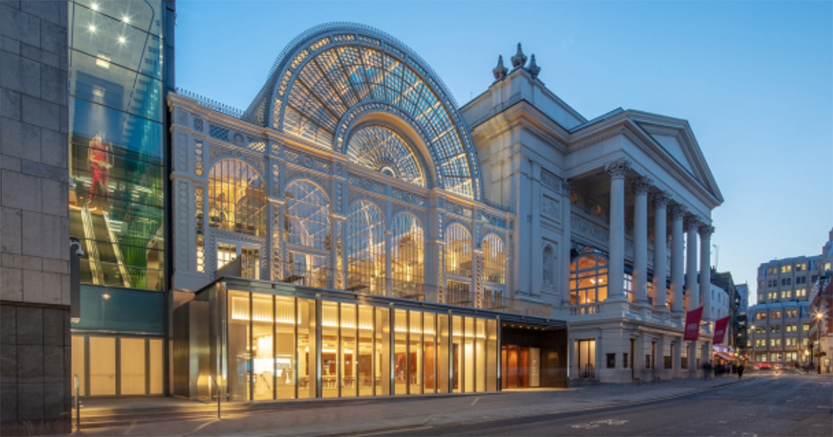 The Royal Opera House presentará conciertos en vivo por primera vez desde el cierre