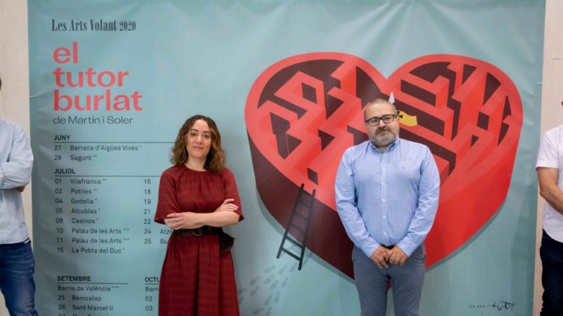 ‘Les Arts Volant’ llevará ‘‘El tutor burlat’’ de Martín i Soler por toda la geografía valenciana