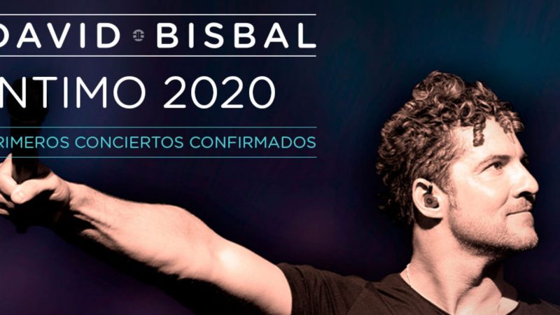 David Bisbal ofrecerá un conciero íntimo en Valencia