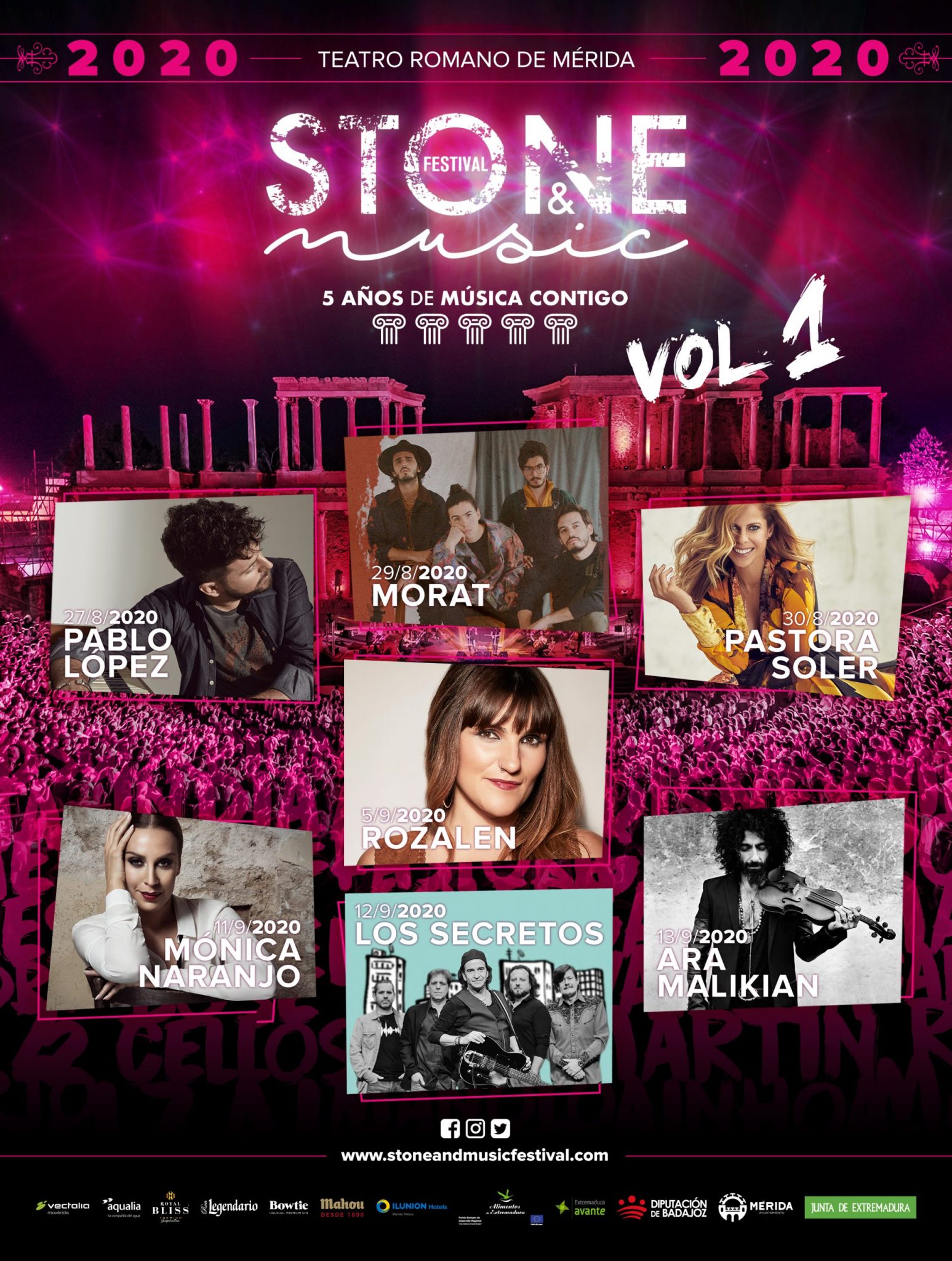 Arranca el STONE & MUSIC Festival Valencia Teatros