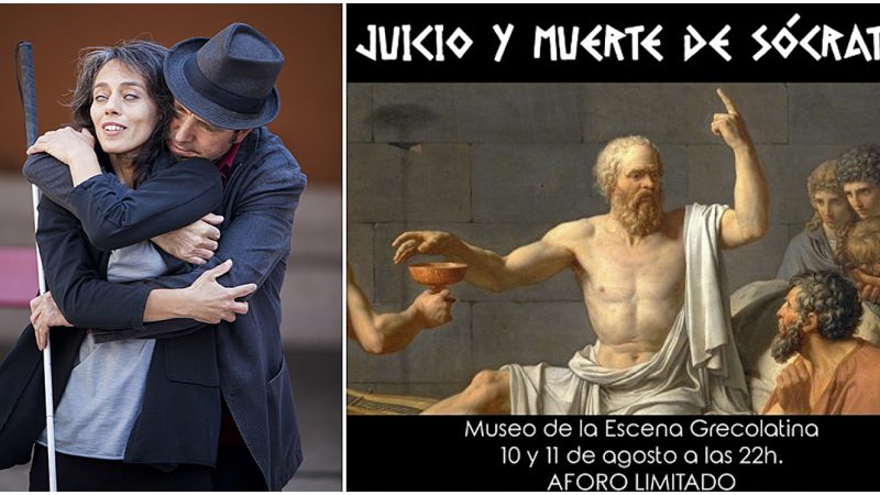 Sagunt a Escena presenta “Juicio y muerte de Sócrates” y la danza de Claire Ducreux y Toni Mira