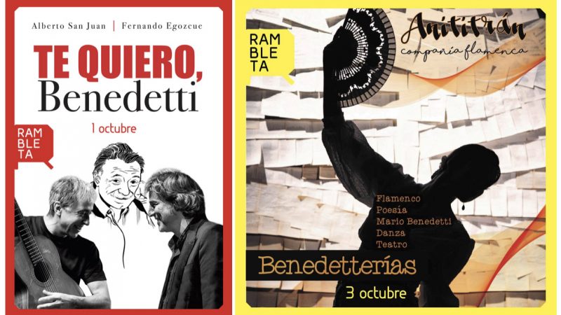 Rambleta conmemora el centenario de Mario Benedetti