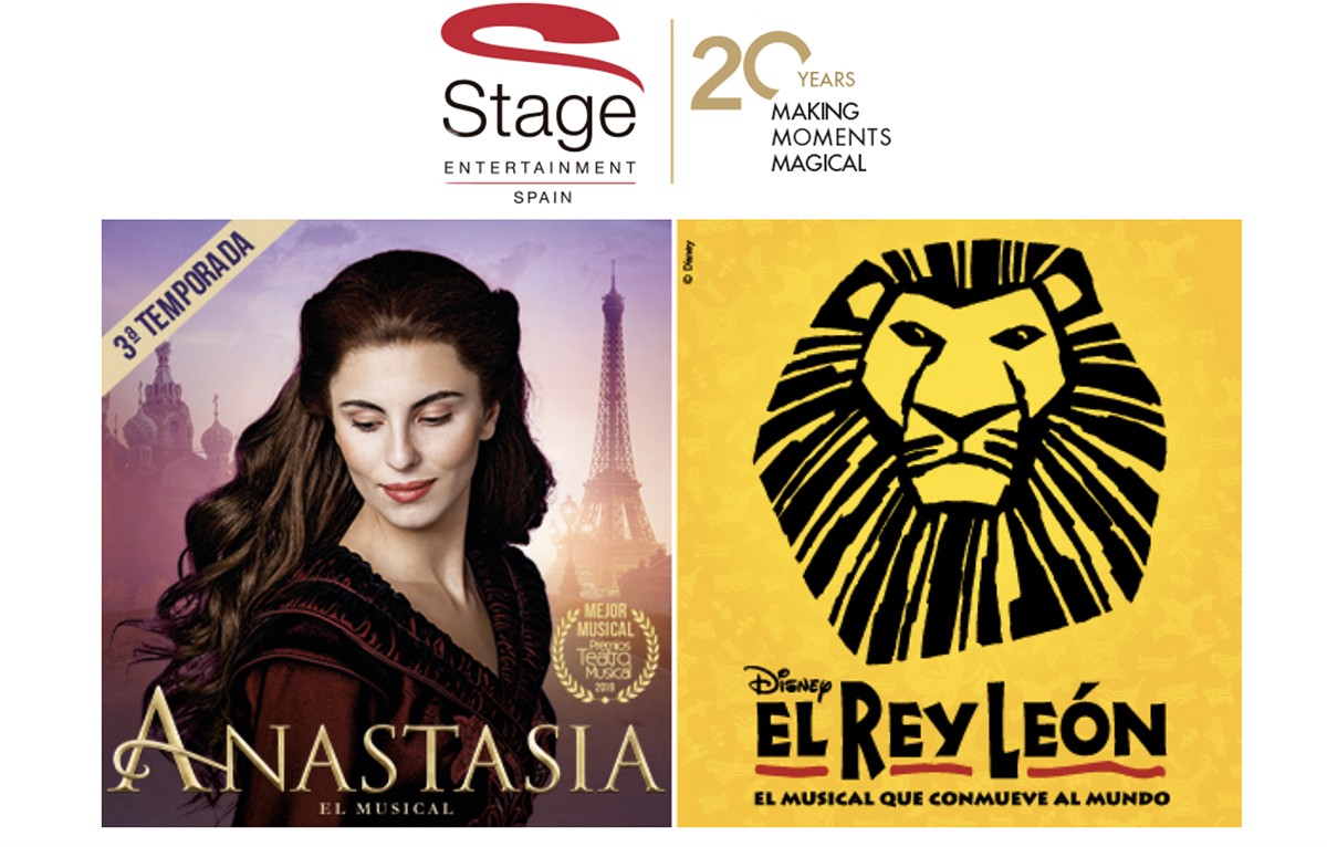 Stage Entertainment España activa un servicio, completamente gratuito, de cambio de fecha de entradas