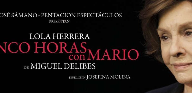 Lola Herrera regresa a Valencia con ‘Cinco horas con Mario’