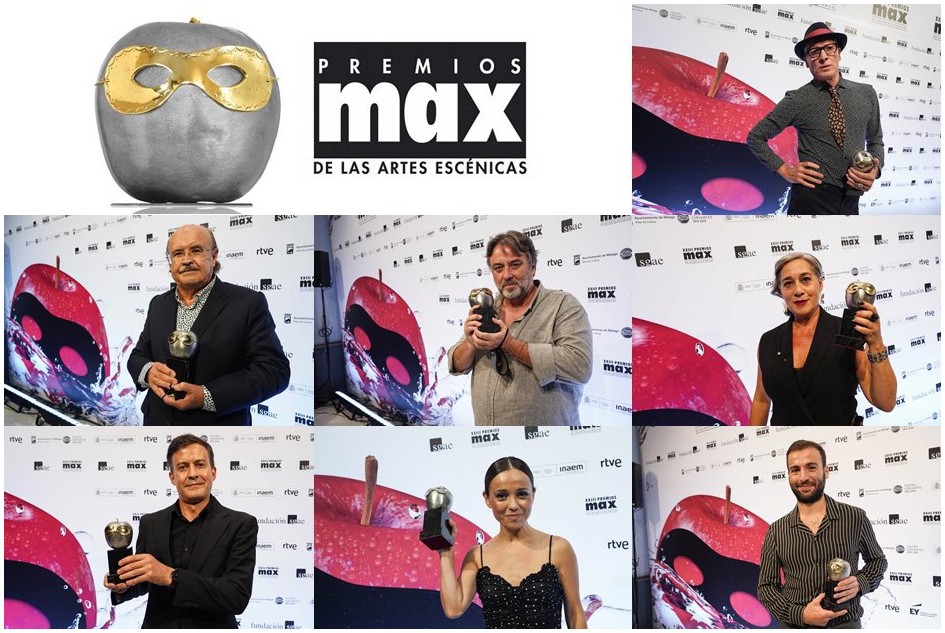 Académicas y académicos galardonados en los XXIII Premios Max