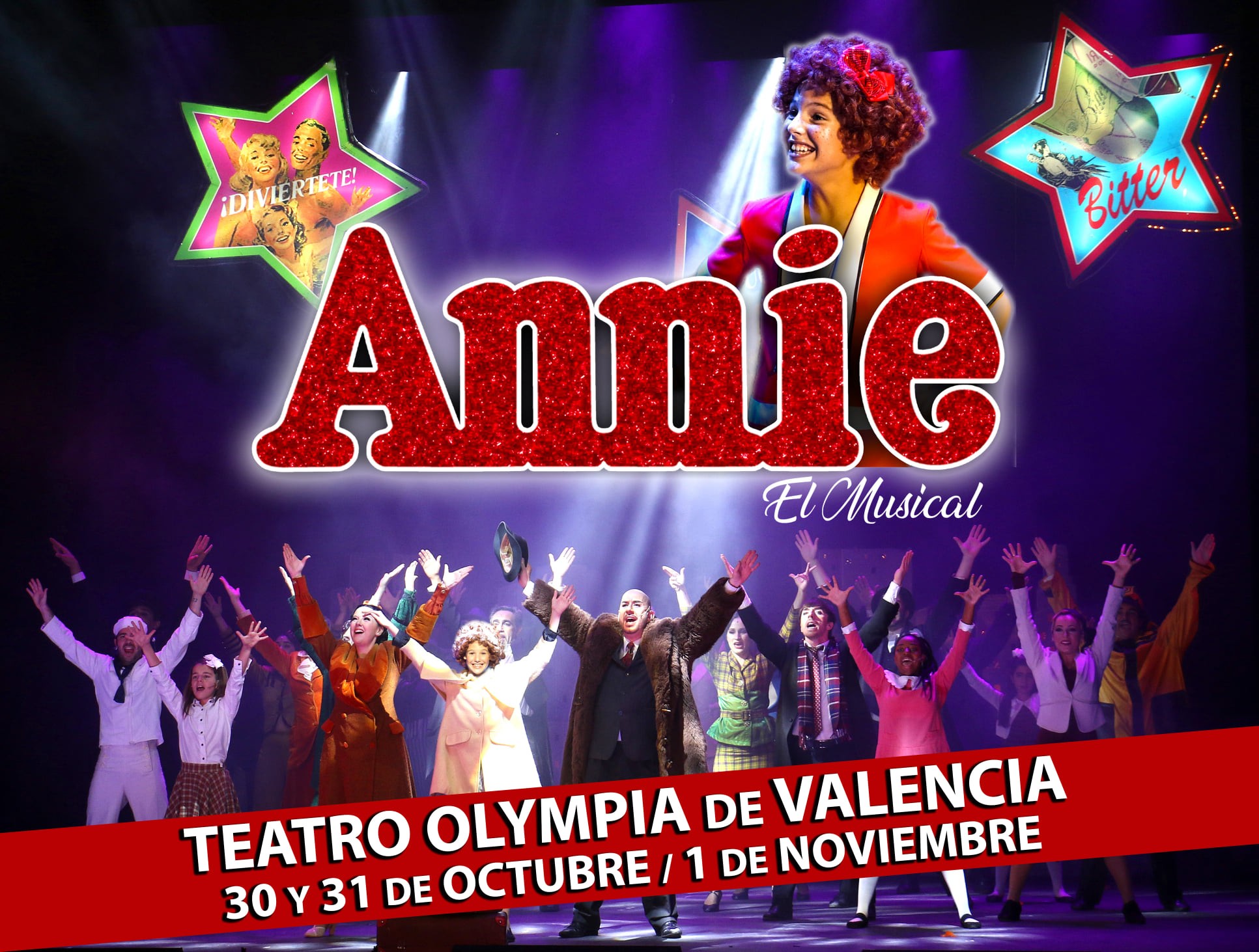 Danubio estómago Punto de referencia Annie El Musical” – Teatro Olympia – Valencia Teatros