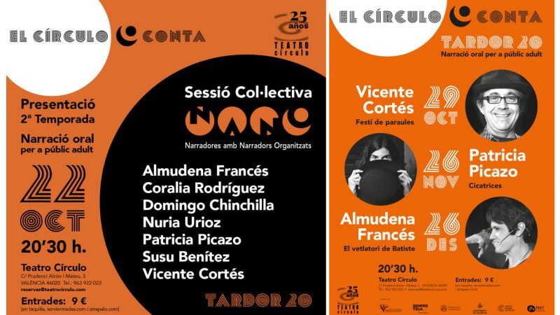 El teatro valenciano diversifica su oferta e incluyen sesiones de Cuentos para público adulto