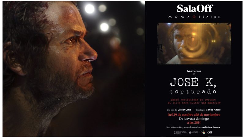 Llega a la Sala Off “José K. Toturado”, una producción de Moma Teatre que hace reflexionar sobre el dilema moral de la tortura