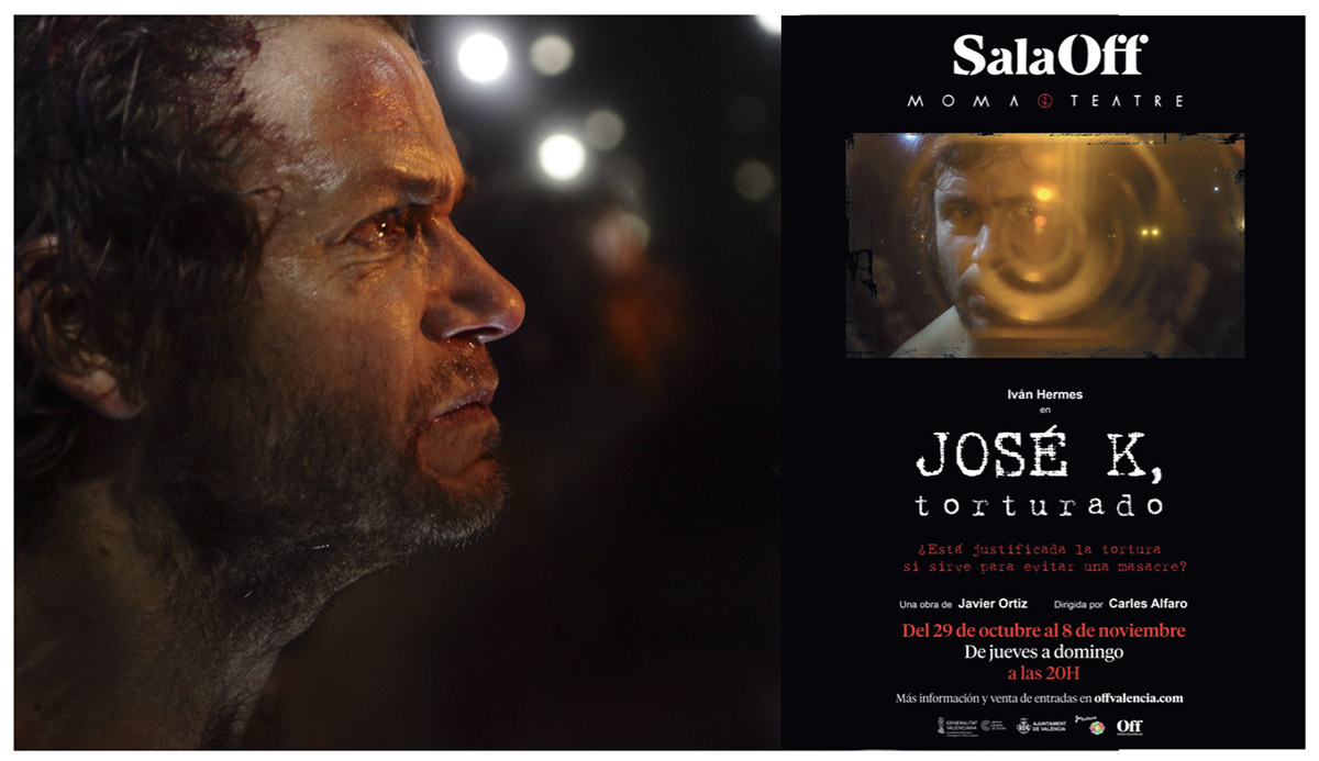 Llega a la Sala Off “José K. Toturado”, una producción de Moma Teatre que hace reflexionar sobre el dilema moral de la tortura