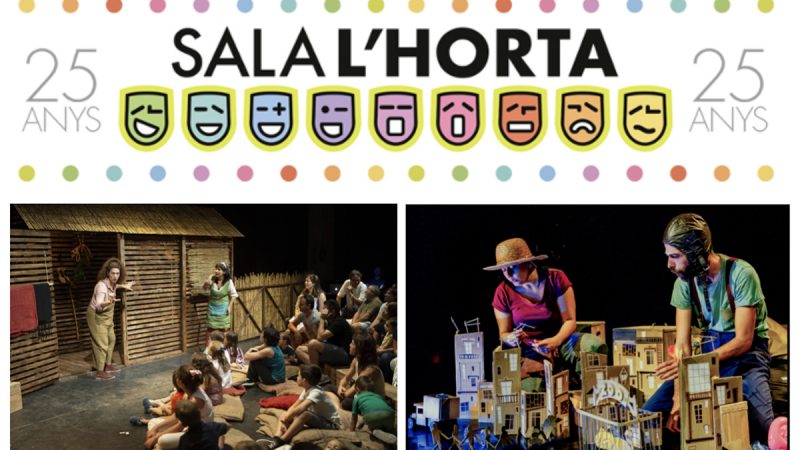 La cultura de la huerta, la lucha contra el plástico y los espectáculos para bebés coparán la programación de Sala L’Horta