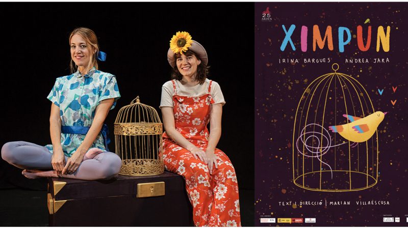 Sala Russafa acoge el estreno absoluto de Ximpún, una comedia para niños y niñas sobre el arte de las despedidas
