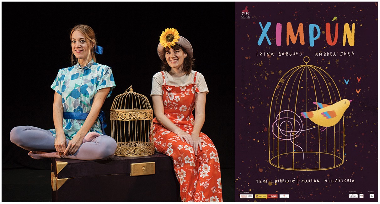 Sala Russafa acoge el estreno absoluto de Ximpún, una comedia para niños y niñas sobre el arte de las despedidas
