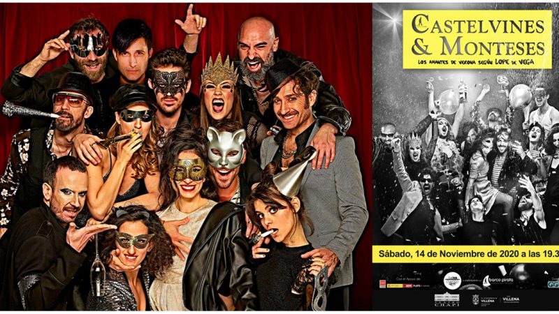 El Teatro Chapí acoge el estreno en la Comunidad Valenciana de “CASTELVINES Y MONTESES” de Lope de Vega