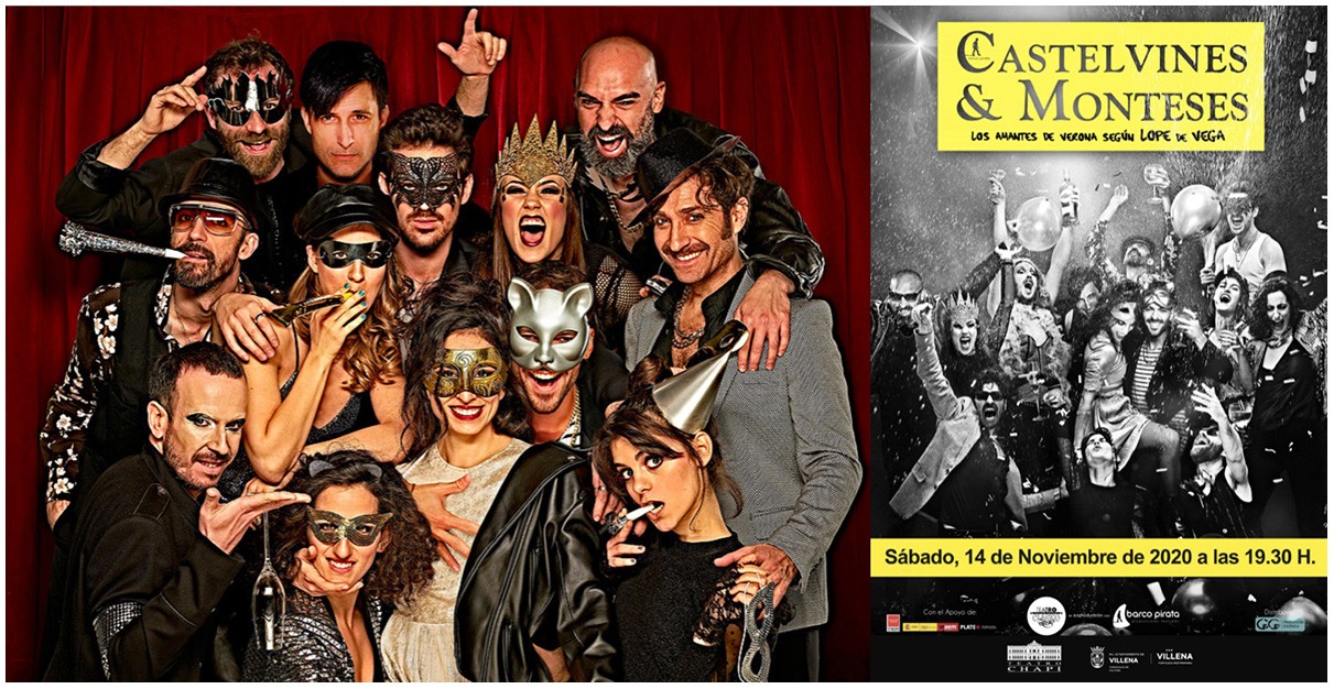 El Teatro Chapí acoge el estreno en la Comunidad Valenciana de “CASTELVINES Y MONTESES” de Lope de Vega