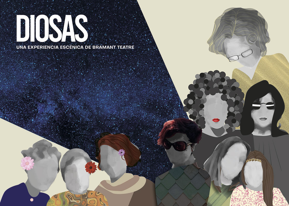 Bramant Teatre estrena en la Sala Russafa una nueva versión de ‘Diosas’, homenaje a la feminidad sin tapujos ni etiquetas