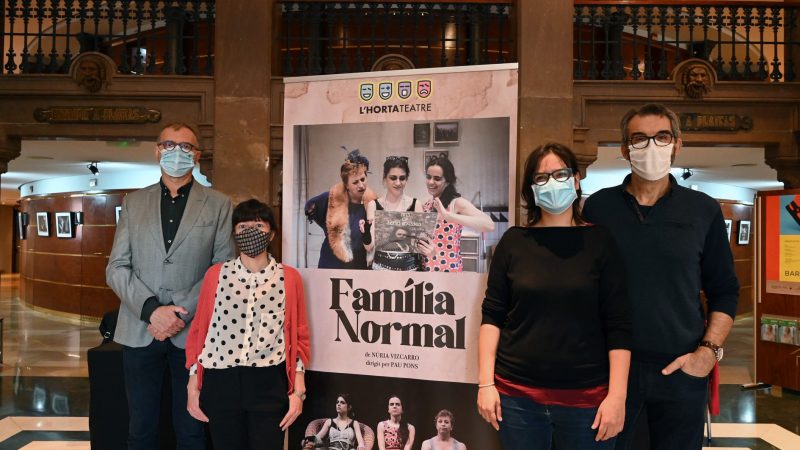 L’Horta Teatre  estrena su nueva producción “FAMÍLIA NORMAL” en Castellón