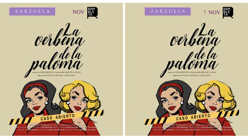 Rambleta inicia con una nueva y sorprendente producción de ‘La Verbena de la Paloma’ el ciclo Zarzuela 2.0