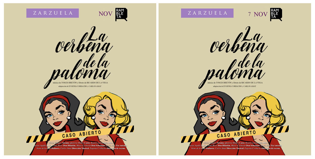 Rambleta inicia con una nueva y sorprendente producción de ‘La Verbena de la Paloma’ el ciclo Zarzuela 2.0
