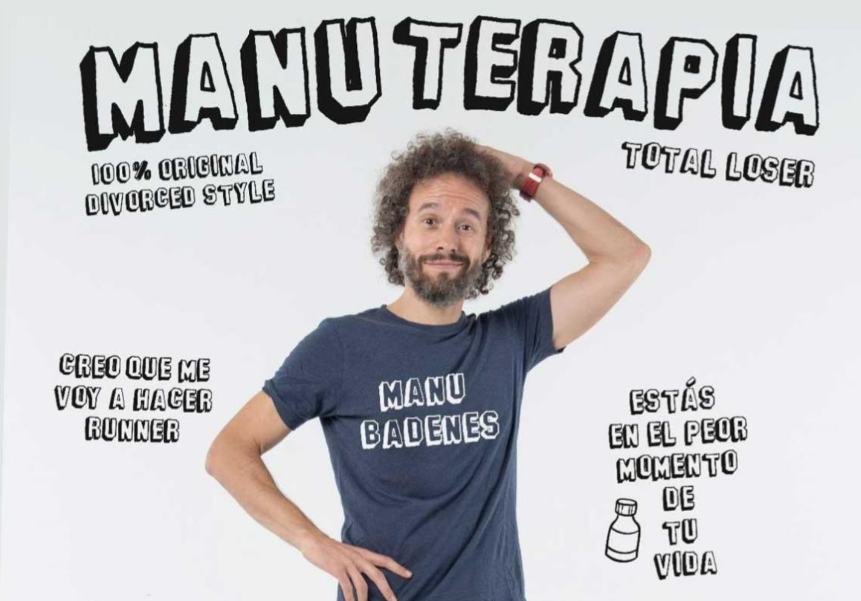 Manu Badenes presenta en Valencia su nuevo espectáculo 	“𝑴𝑨𝑵𝑼𝑻𝑬𝑹𝑨𝑷𝑰𝑨”