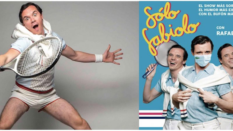 ‘SÓLO FABIOLO’, UN ESPECTÁCULO DE HUMOR EN EL TEATRO CHAPÍ DE VILLENA