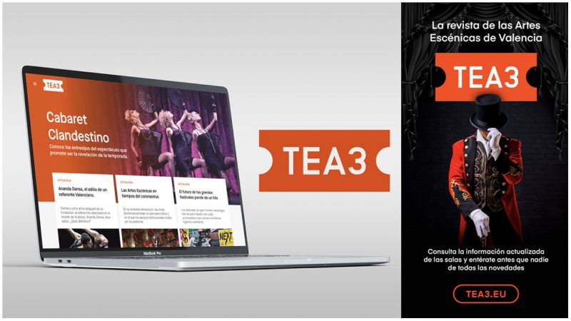 Nace tea3.eu, el salto al digital de la revista valenciana de las artes escénicas, TEA3