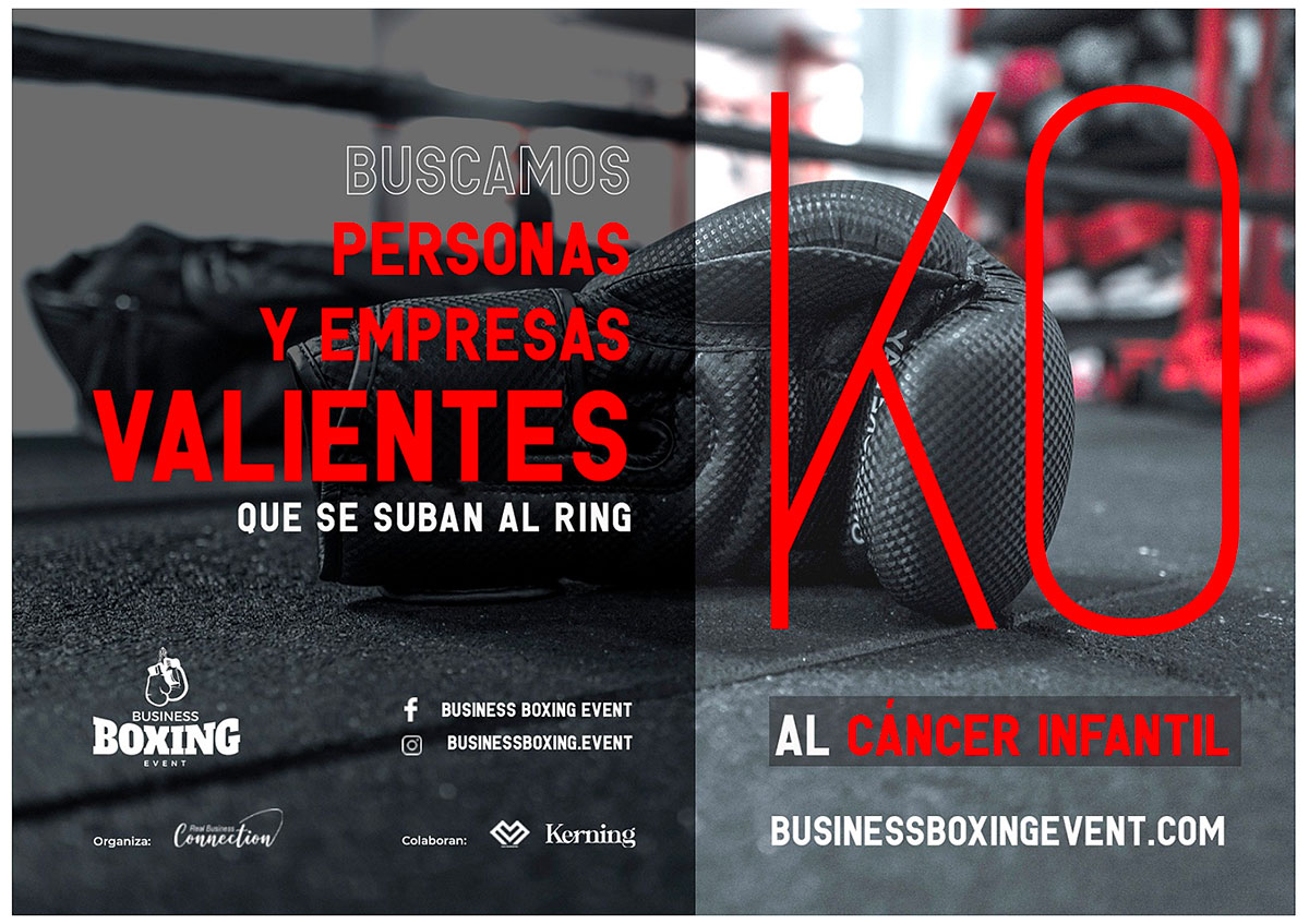 K.O. AL CÁNCER INFANTIL: BOXING EVENT BUSCA PERSONAS QUE SE SUBAN AL RING POR UNA BUENA CAUSA