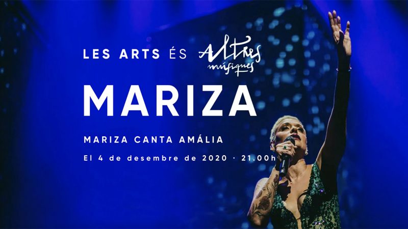 Les Arts se adentra en el universo del fado de la mano de Mariza