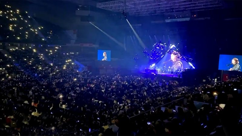 Raphael da en Madrid un concierto ante 5.000 personas