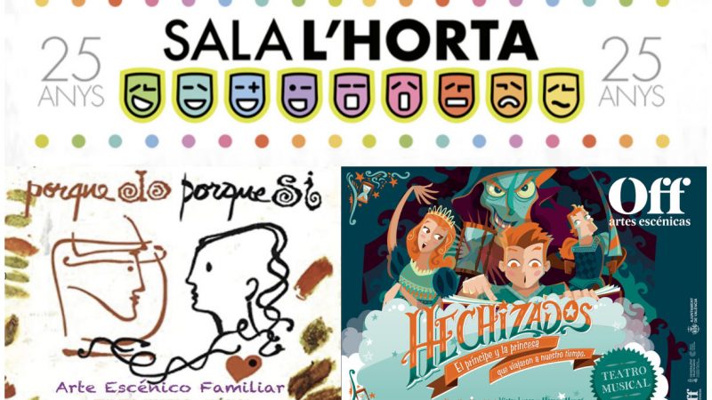 La Sala L’Horta propone un fin de semana de teatro musical para despedir el año con los más pequeños de la casa