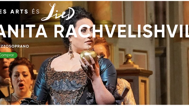 Anita Rachvelishvili debuta en Les Arts con canciones de Chaikovski, Falla, Rajmáninov y Tosti