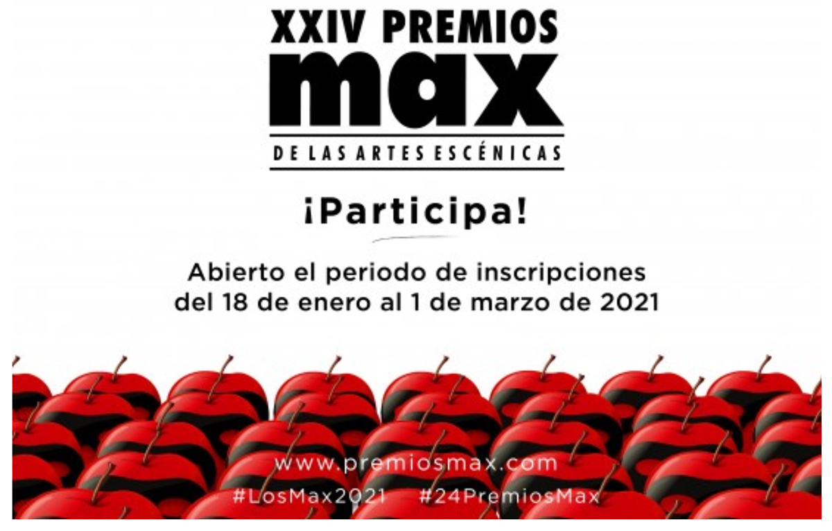 Los XXIV Premios Max de las Artes Escénicas abren la fase de inscripción y premian la labor de producción con una nueva categoría