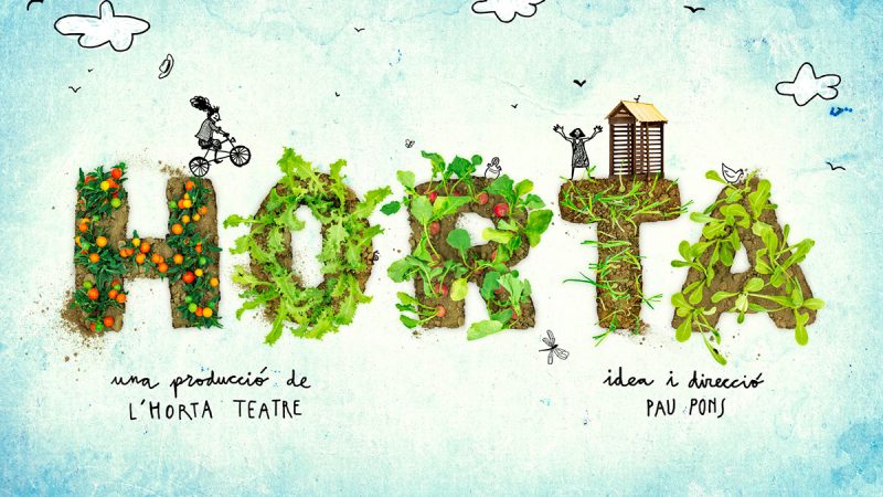 Cultivar y cantar entre caballones: la Sala L’Horta ofrece dos nuevas funciones del espectáculo interactivo para primera infancia Horta