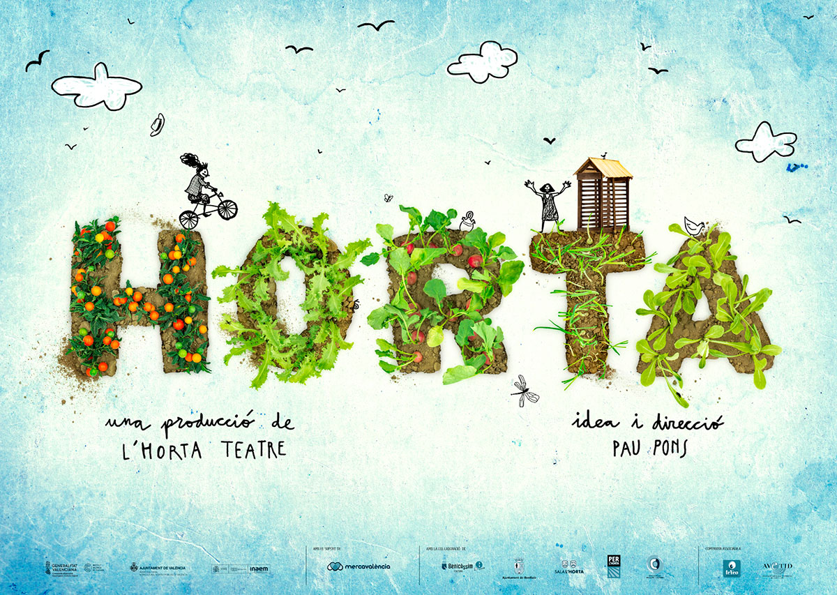 Cultivar y cantar entre caballones: la Sala L’Horta ofrece dos nuevas funciones del espectáculo interactivo para primera infancia Horta