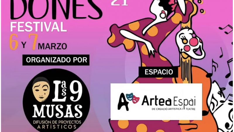 FESTIVAL DONES’21: UN FIN DE SEMANA DEDICADO A LA MUJER