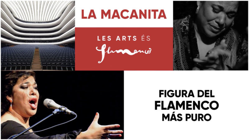 ‘La Macanita’ protagoniza la tercera sesión del ciclo ‘Les Arts és Flamenco’