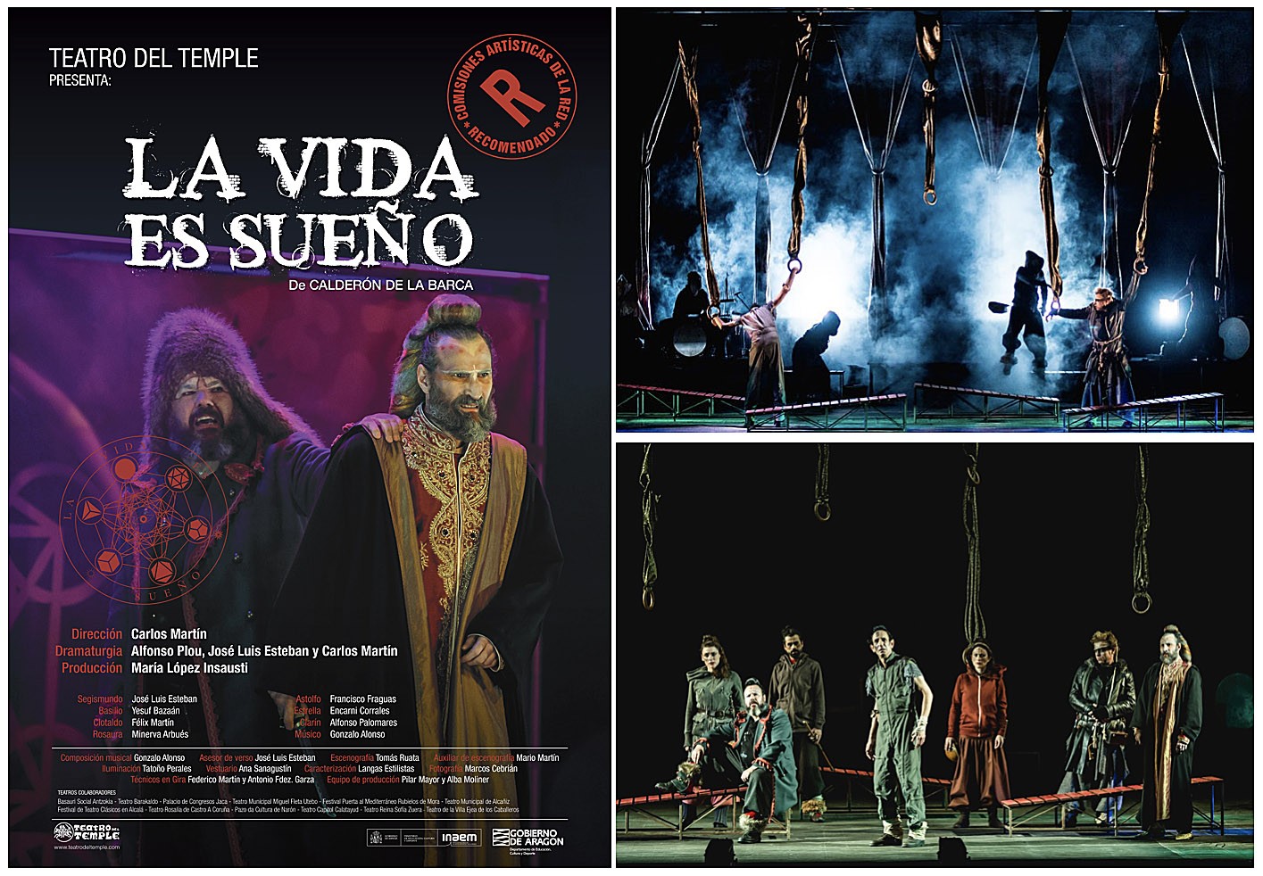 “LA VIDA ES SUEÑO” llega al Teatro Chapí de Villena