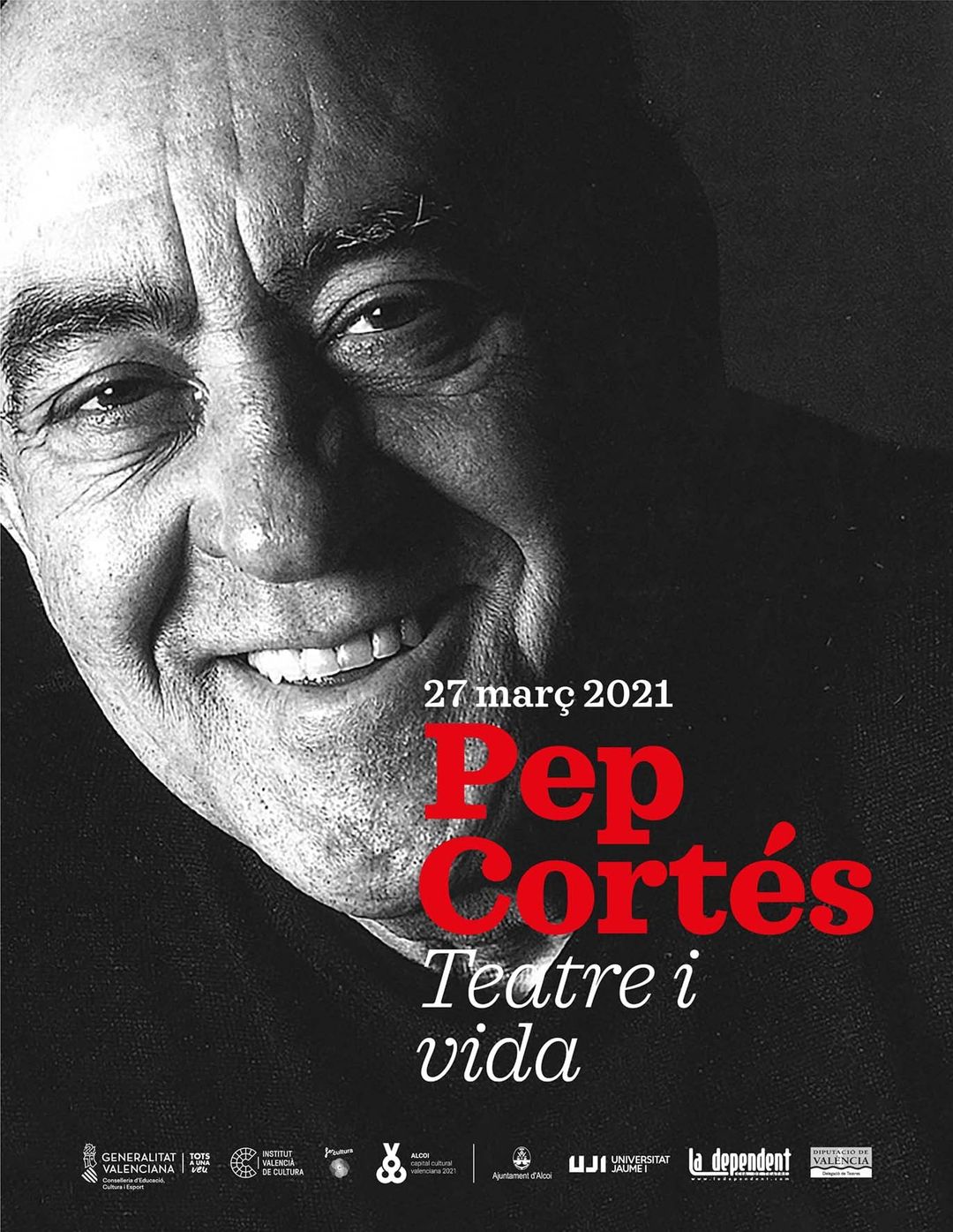 El Institut Valencià de Cultura celebra un homenaje a Pep Cortés el Día Mundial del Teatro