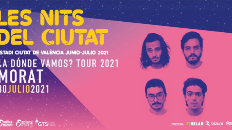 Nuevo concierto de MORAT en Valencia