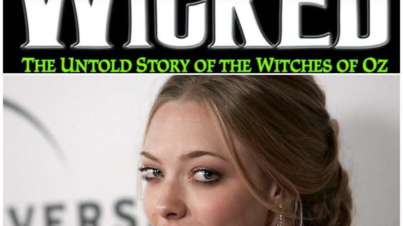 Amanda Seyfried afirma su deseo de ser Glinda en la próxima película de Wicked