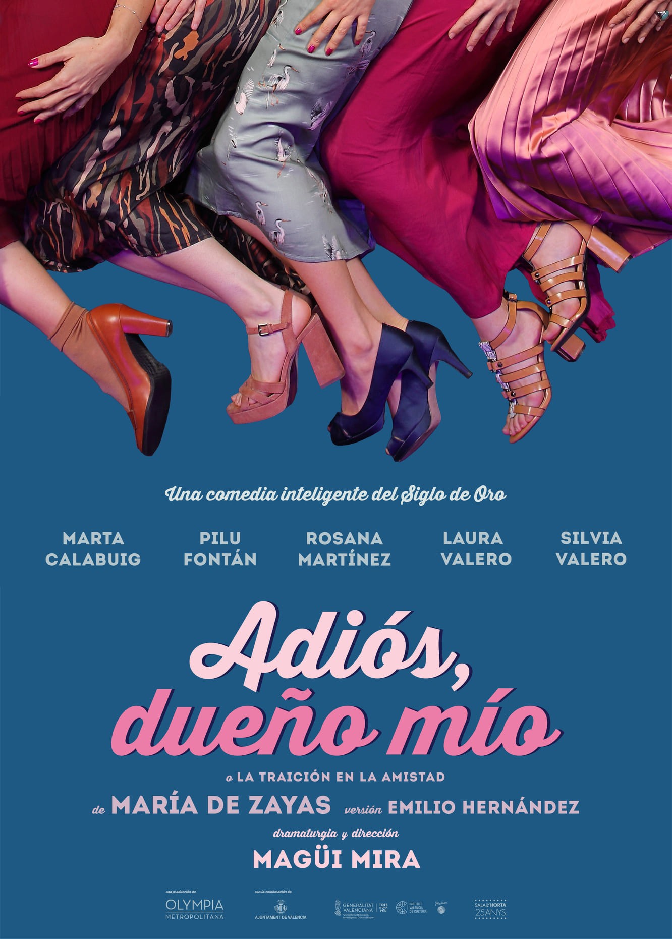 El Teatre Talia estrena nueva producción dirigida por MAGUI MIRA “ADIÓS, DUEÑO MÍO”