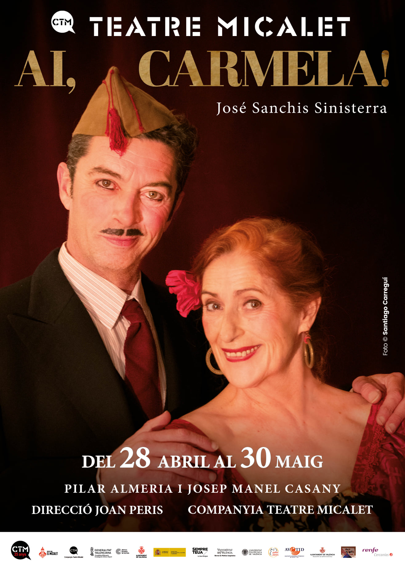 ‘AI, CARMELA!’, un canto a la memoria en el Teatre Micalet