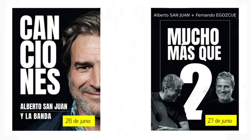 Una doble cita para emocionarnos con Alberto San Juan